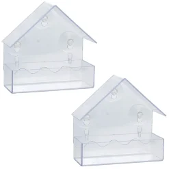 ProGarden Vogelhäuschen Futterhäuschen Futterstation Transparent Mit Saugnäpfen Für Fensterscheiben 15x15x6 Cm 17 ProGarden Vogelhäuschen Futterhäuschen Futterstation Transparent Mit Saugnäpfen Für Fensterscheiben 15x15x6 Cm -Garten- & Gewächshäuser Geschäft 8d965f092cdc7fe77405a85c2edf151a