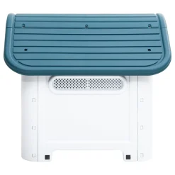 VidaXL Hundehütte Blau 59x75x66 Cm Polypropylen -Garten- & Gewächshäuser Geschäft 8dabc079270c6b55cddb03130a3e7963