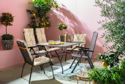 MWH DAS ORIGINAL Royal Garden Gartentisch Streckmetall, 145 X 90 X 74 Cm, Metall, Grau -Garten- & Gewächshäuser Geschäft 8db13cf72d005c86dc75210543a7667b