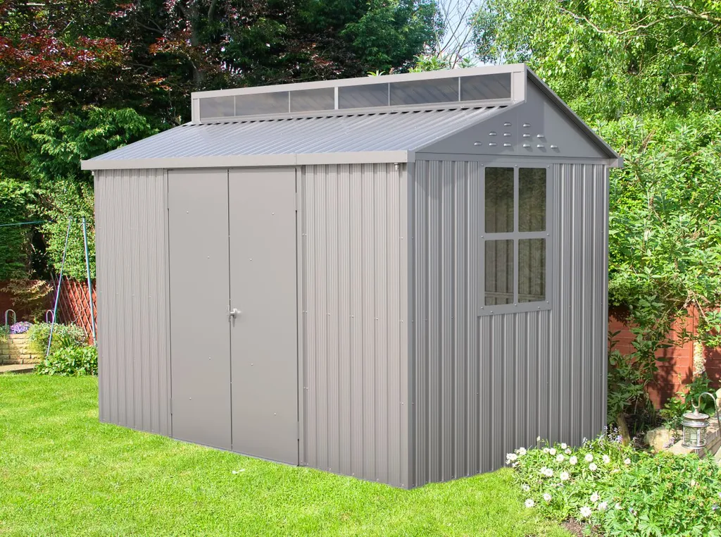 Duramax Metallgerätehaus Skylight Shed 10 X 6 323,3 X 182,4 X 230,9 Cm 2 Duramax Metallgerätehaus Skylight Shed 10 X 6 323,3 X 182,4 X 230,9 Cm – Bild 2