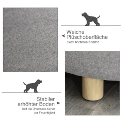 PawHut Hundesofa Haustiersofa Oval Morderne Gebürstetes Stoff Für Kleine Hunde Und Katzen 81 X 61 X 24 Cm Grau 13 PawHut Hundesofa Haustiersofa Oval Morderne Gebürstetes Stoff Für Kleine Hunde Und Katzen 81 X 61 X 24 Cm Grau -Garten- & Gewächshäuser Geschäft 8e2d42730000d7408c560272f925b9e6