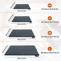 Pecute Haustier Heizkissen, Hundebett Kleine Hunde Katze Wasserdicht, Harte Wärmematte Hundekissen Waschbar Mit Konstante Temperatur, Innen- Und Außen, L 40*50cm -Garten- & Gewächshäuser Geschäft 8e605894f3154e3f7e8e4510ac2aed5a