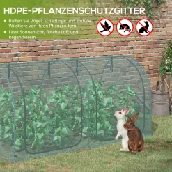 Outsunny 2,49 X 1,2 M Mini Gewächshaus, Pflanzenschutzzelt Mit Tür, Winddcihtes Tomatenhaus, Treibhaus Mit Stahlrahmen, HDPE-Netz Für Garten, Balkon, Dunkelgrün 12 Outsunny 2,49 X 1,2 M Mini Gewächshaus, Pflanzenschutzzelt Mit Tür, Winddcihtes Tomatenhaus, Treibhaus Mit Stahlrahmen, HDPE-Netz Für Garten, Balkon, Dunkelgrün -Garten- & Gewächshäuser Geschäft 8e927d2478ad711efa32f62f28a16ae8