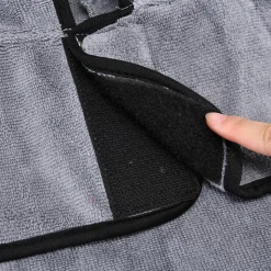 Jormftte Hundebademantel Aus Mikrofaser + Pfotentuch – Saugfähiger Hunde Bademantel Zum Trocknen Nach Dem Baden, Schwimmen Oder Spaziergang Im Regen(S) -Garten- & Gewächshäuser Geschäft 8ee54b80695cfd65be90ccffd81be076