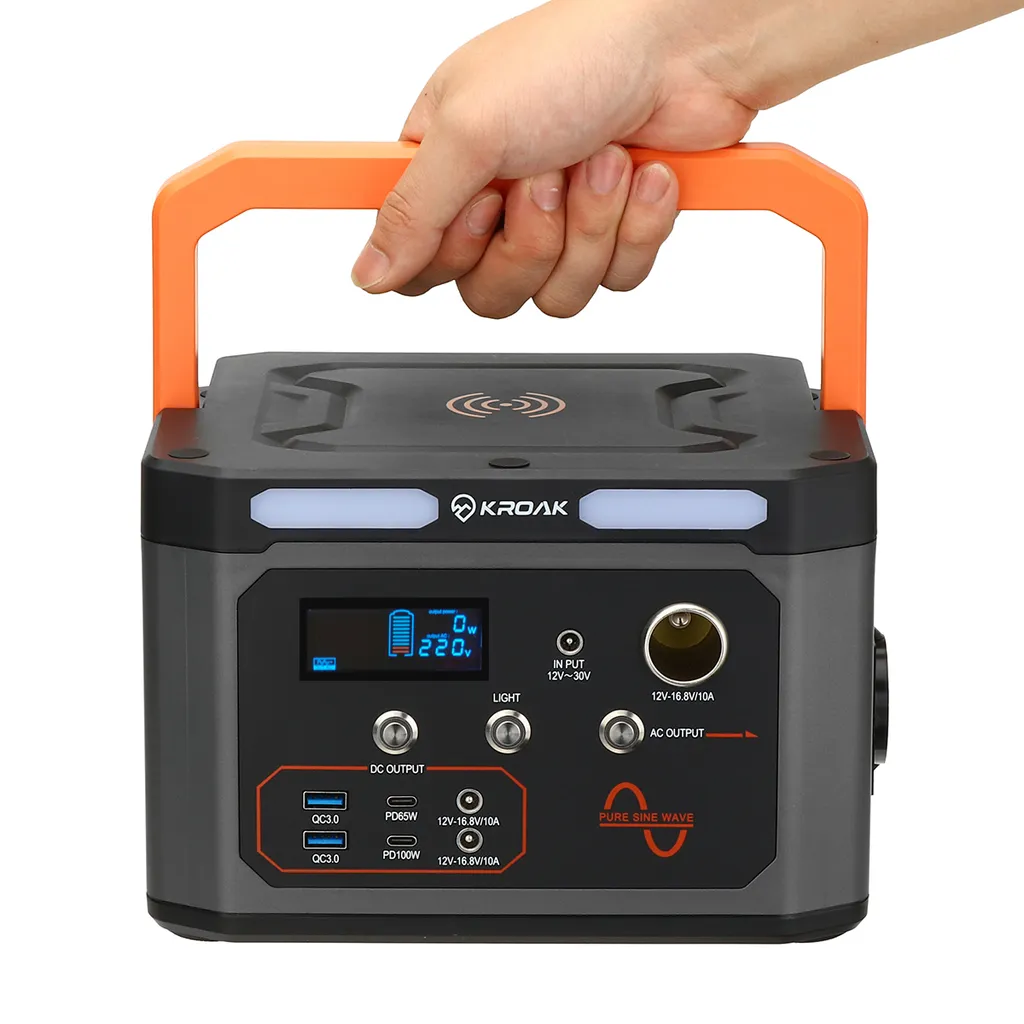 RXSY Tragbare Powerstation 319Wh/86400mAh, Power Station Solar Generator Mit QC 3.0 Anschlüsse Für Camping Emergency Backup, Passend Für 12-30V Solarpanel Stromeingang 1 RXSY Tragbare Powerstation 319Wh/86400mAh, Power Station Solar Generator Mit QC 3.0 Anschlüsse Für Camping Emergency Backup, Passend Für 12-30V Solarpanel Stromeingang