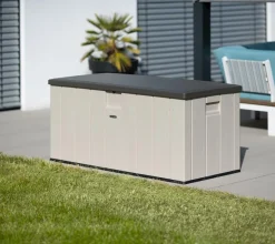 Lifetime Kunststoff Kissenbox "Harmony", Polsteraufbewahrung, 568 L Lichtgrau 72 X 151 X 70 Cm (L X B X H) 46 Lifetime Kunststoff Kissenbox "Harmony", Polsteraufbewahrung, 568 L Lichtgrau 72 X 151 X 70 Cm (L X B X H) -Garten- & Gewächshäuser Geschäft 8f0db990afd4785ad09294f0e405714e