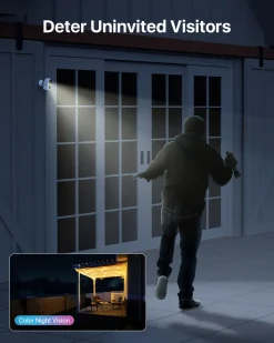 ZOSI C1 3MP Drahtlos Akku Überwachungskamera, Wiederaufladbar Außen WLAN Kamera Mit 2 Wege Audio, Menschenerkennung -Garten- & Gewächshäuser Geschäft 8f1fbb6692b76533696e9cc417ad178f 1