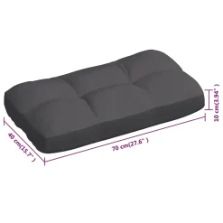 VidaXL Palettensofa-Auflagen 3 Stk. Anthrazit -Garten- & Gewächshäuser Geschäft 8f9278539c93c1eede0e810e645616d0