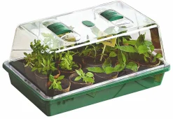 Spetebo Mini Gewächshaus 38x24x18 Cm