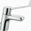 KLUDI PURE&EASY CARE Waschtisch-Einhebelmischer 70 Mit KLINIK HEBEL 180mm Chrom, 372870565