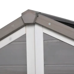 PawHut Hundehütte Aus Massivholz Kleintierhaus Isoliertes Hundehaus Mit Terrasse Asphaltdach Outdoor Wetterfeste Hütte Für Draußen Grau 127 X 112 X 109 Cm 16 PawHut Hundehütte Aus Massivholz Kleintierhaus Isoliertes Hundehaus Mit Terrasse Asphaltdach Outdoor Wetterfeste Hütte Für Draußen Grau 127 X 112 X 109 Cm -Garten- & Gewächshäuser Geschäft 8ff8bd194807fa0751564c55790191d8