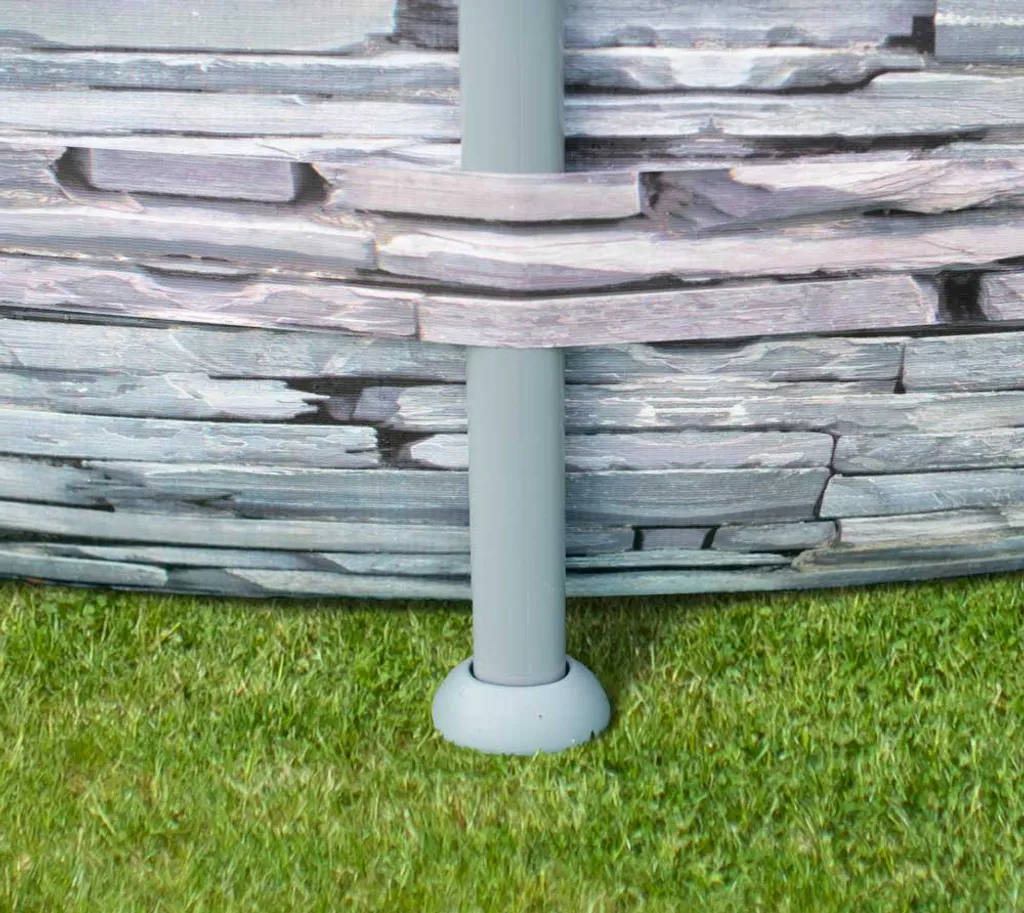 Summer Waves Stahlrahmen Aufstellpool Elite Frame Steinoptik Grau Rund Ø 427x107 Cm 9 Summer Waves Stahlrahmen Aufstellpool Elite Frame Steinoptik Grau Rund Ø 427x107 Cm – Bild 9