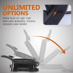 Aigostar Hitte 30HFA - Elektrischer Kontaktgrill,Cool Touch, Antihaft, 1500 Watt 11 Aigostar Hitte 30HFA - Elektrischer Kontaktgrill,Cool Touch, Antihaft, 1500 Watt -Garten- & Gewächshäuser Geschäft 904fdf3bca8bfbb39890136c5813201f