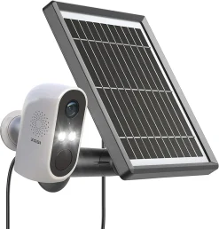 ZOSI C1 1080P Drahtlos Überwachungskamera Mit Solarpanel, 2 Wege Audio, Menschen Erkennung