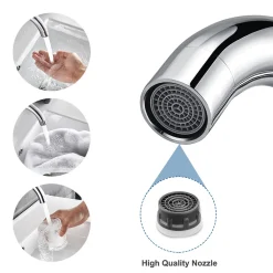 Auralum Chrom Badarmatur Waschtischarmatur Wasserhahn Bad 360° Waschbecken Armaturen Einhebelmischer Mischbatterie 13 Auralum Chrom Badarmatur Waschtischarmatur Wasserhahn Bad 360° Waschbecken Armaturen Einhebelmischer Mischbatterie -Garten- & Gewächshäuser Geschäft 905363bf60a9ddc8e93ea3a2a01b197f