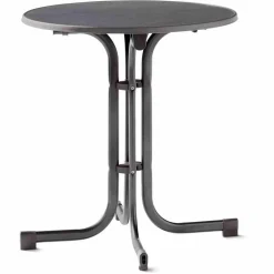 SIEGER Boulevard-Klapptisch, Ø 70x72 Cm, Eisengrau N05013 -Garten- & Gewächshäuser Geschäft 90569771d0a620033e5c8fa03e1af64e