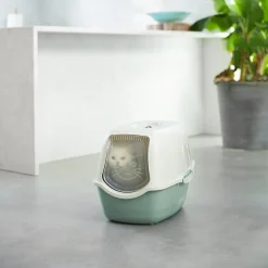 ROTHO Katzentoilette Eco BAILEY, Farbe:SABBIA Sand / Mistletoe Grün -Garten- & Gewächshäuser Geschäft 906c3af56fee448a82b17b816978f70c