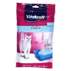 VITAKRAFT CloFix Beutel Für Katzentoilette - 15 Beutel