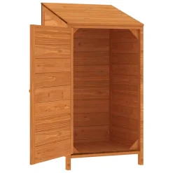 VidaXL Geräteschuppen Braun 55x52x112 Cm Massivholz Tanne -Garten- & Gewächshäuser Geschäft 90a74aa4ed1a64d50bd996cfe618800f