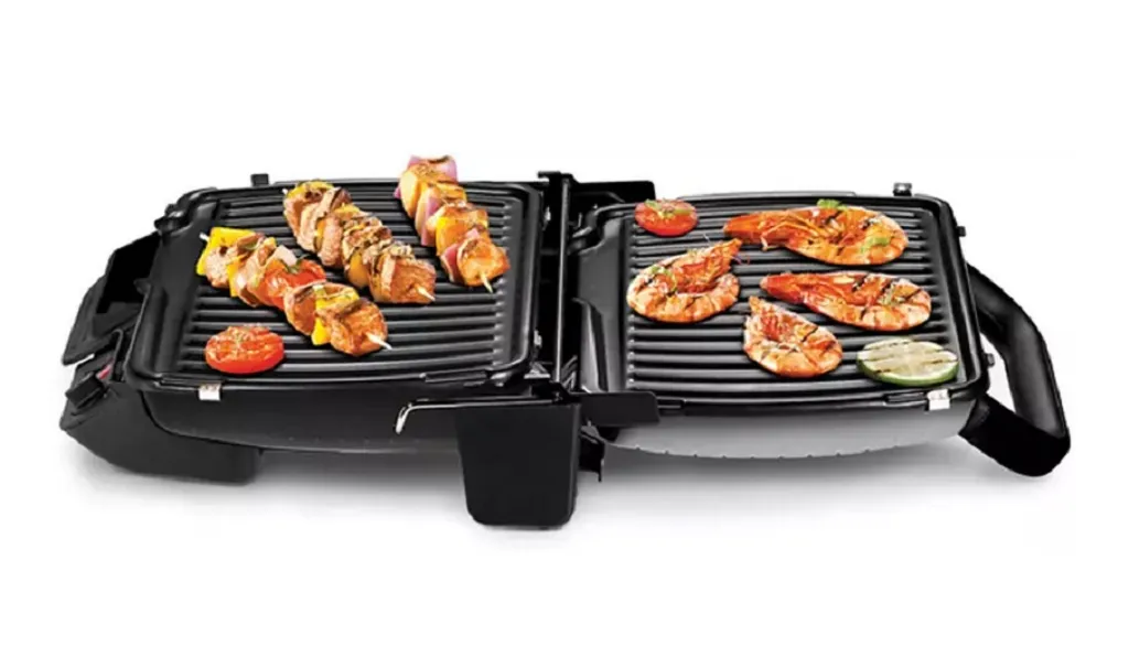 Tefal 3in1 Kontaktgrill Plus Hamburgerpresse + Reinigungsbürste + Rezeptheft 2000W GC3060 3 Tefal 3in1 Kontaktgrill Plus Hamburgerpresse + Reinigungsbürste + Rezeptheft 2000W GC3060 – Bild 3