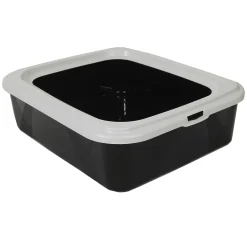 ROTHO Katzentoilette Tray S BONNIE, Farbe:Schwarz