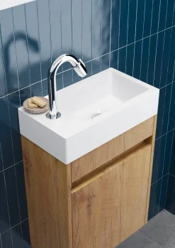 Saqu Essential Armaturen Waschtischarmatur - Pflegeleichte Chromoberfläche - Keramik Kartusche - Schwenkbarer Auslauf - Chrom - 19 Cm Höhe X 12 Cm Ausladung - Wasserhahn - Waschbecken - Badezimmer -Garten- & Gewächshäuser Geschäft 91339a2aa1fd7d05c4218e976ee92691