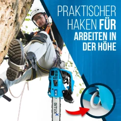 Bituxx Benzin Motor Kettensäge 25ccm 1PS 12" Schwert Blau, MS-18390 -Garten- & Gewächshäuser Geschäft 913cd749f742c89784a5b9c8d472a309