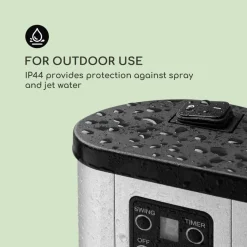 Blumfeldt Heat Guru Plus Infrarot-Heizstrahler 2000W 3 Heizstufen Fernbedienung -Garten- & Gewächshäuser Geschäft 914cf7c36c2d08a52bbb710fa7b0cd94