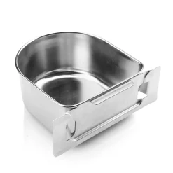 Edelstahl Napf Für Montana Cages 2019 Breite 10cm - Medium