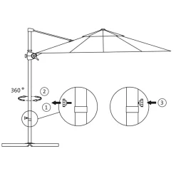 VidaXL Ampelschirm Mit Stahlmast 250×250 Cm Sandfarben -Garten- & Gewächshäuser Geschäft 91b6e03d7a459885135c2c424ba50168
