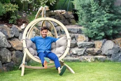 Hängesessel Kugel Ohne Gestell Amazonas Globo Chair Kissen Taupe -Garten- & Gewächshäuser Geschäft 91c68e4c53974f494aafa5985bde2f81