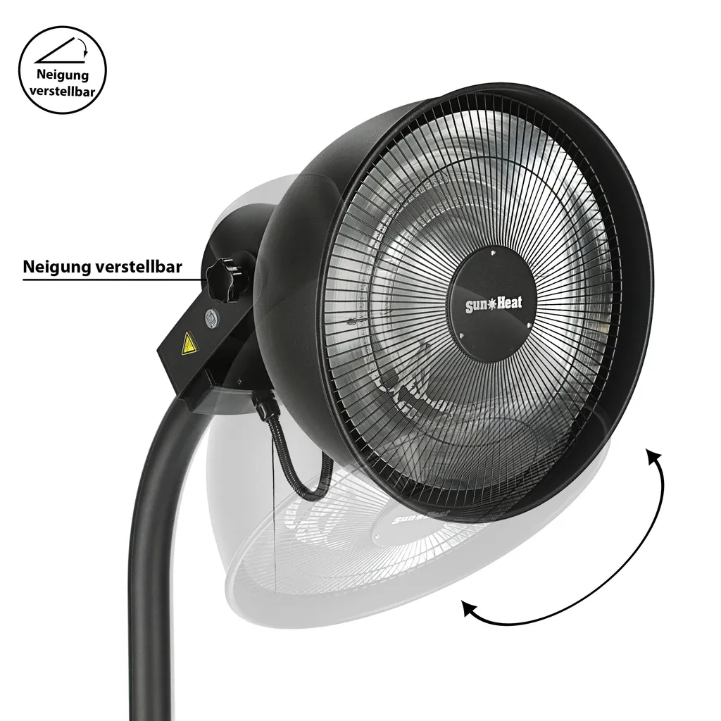 CEPEWA PATIO Terrassenheizstrahler 2000W 3 Heizstufen 40 X 230 Cm 9 CEPEWA PATIO Terrassenheizstrahler 2000W 3 Heizstufen 40 X 230 Cm – Bild 9