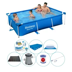 Bestway Steel Pro 259x170x61 Cm Rechteckig - Schwimmbadpaket