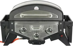 El Fuego Tischgasgrill Smoker "Medison" Silber Gasgrill/Grill/Steak/BBQ -Garten- & Gewächshäuser Geschäft 92275ed47b4ca31c1f6e64bb736b0b81