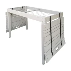 Habau Gartentisch / Balkontisch Mit Wäscheleine Holz Grau 106x60cm -Garten- & Gewächshäuser Geschäft 926894784a40f08d9772b0fc3fe0c1d8