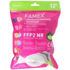 Accucell 12er Pack FFP2 Masken In Bunten Farben 5-Lagig, Nach DIN EN149:2001+A1:2009, Partikelfiltrierende Halbmaske, FFP2 Schutzmaske -Garten- & Gewächshäuser Geschäft 927578603aef96685da270eb1e0b1ab7