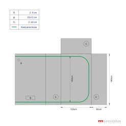Mucola Gewächshaus Pflanzenzelt Growbox 120x60x180 Cm Schwarz Grün Indoor Pflanzenzelt Zuchtzelt Growroom Zuchtschrank Darkroom Grow Tent Frühbeet Zimmergewächshaus Growschrank 16 Mucola Gewächshaus Pflanzenzelt Growbox 120x60x180 Cm Schwarz Grün Indoor Pflanzenzelt Zuchtzelt Growroom Zuchtschrank Darkroom Grow Tent Frühbeet Zimmergewächshaus Growschrank -Garten- & Gewächshäuser Geschäft 927591eaf6956aaafd36ff6fded8ba35