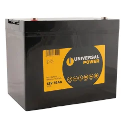 Universal Power UPG12-75 12V 75Ah (C20) Gel Batterie Wartungsfrei, Zyklisch -Garten- & Gewächshäuser Geschäft 9275ed45aa061ae8459990126b453602