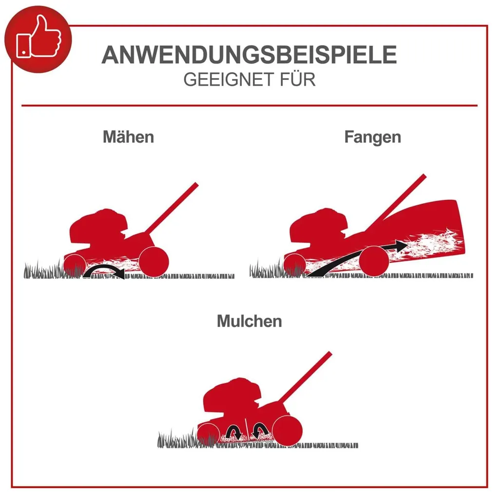 Scheppach MS161-46 Benzin Rasenmäher Benzinmäher 46cm Mäher Mit Radantrieb 6in1 8 Scheppach MS161-46 Benzin Rasenmäher Benzinmäher 46cm Mäher Mit Radantrieb 6in1 – Bild 8