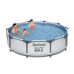 Bestway 56408 Rund Aufstellpool Stahl Pro Max 305x76 CmGestalten: Rund, Maße: 3 - 3,99 M, Filterpumpe: 58381 31 Bestway 56408 Rund Aufstellpool Stahl Pro Max 305x76 CmGestalten: Rund, Maße: 3 - 3,99 M, Filterpumpe: 58381 -Garten- & Gewächshäuser Geschäft 9287b4d3cf3ff3528e9edaf0599e85ca