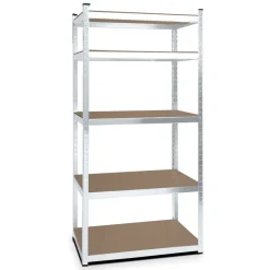 Midori © MIDORI© Lagerregal 170 X 80 X 30 Cm Traglast 350 Kg Regal Schwerlastregal Steckregal Verzinkt