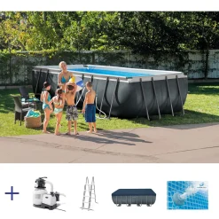 INTEX Ultra XTR Frame Pool Swimmingpool Sandfilter Leiter Uvm. 549x274cmx132cm -Garten- & Gewächshäuser Geschäft 92abc56afa4c788e812c0c28c506dcb8