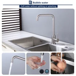 Homelody Küchenarmatur 360° Drehbar Wasserhahn Küche Edelstahl Spültischarmatur Mit Hoher Auslauf (251mm) Mischbatterie Küche Armatur Hochdruck Einhebelmischer 13 Homelody Küchenarmatur 360° Drehbar Wasserhahn Küche Edelstahl Spültischarmatur Mit Hoher Auslauf (251mm) Mischbatterie Küche Armatur Hochdruck Einhebelmischer -Garten- & Gewächshäuser Geschäft 92cc423048d4e6b400536ba4cc29ca87