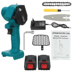 AUDEW 4-Zoll Akku Kettensäge 800W Motorkettensäge Mini Einhandsäge Mit 2 Akkus Und Ladegerät, 18V DE 15 AUDEW 4-Zoll Akku Kettensäge 800W Motorkettensäge Mini Einhandsäge Mit 2 Akkus Und Ladegerät, 18V DE -Garten- & Gewächshäuser Geschäft 92e84b08b7d752d985a6596780992941