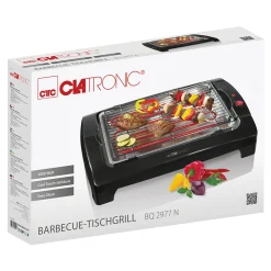 CLATRONIC Barbecue-Tischgrill BQ 2977 N Schwarz 17 CLATRONIC Barbecue-Tischgrill BQ 2977 N Schwarz -Garten- & Gewächshäuser Geschäft 92f22c3babd388ad54ed8a655db0a7d2