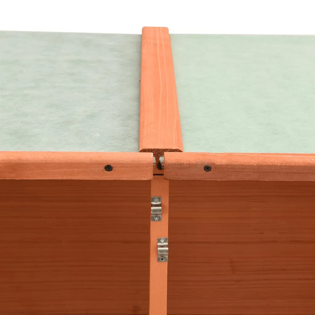 VidaXL Geräteschuppen 136x75x160 Cm Tanne Massivholz 9 VidaXL Geräteschuppen 136x75x160 Cm Tanne Massivholz – Bild 9