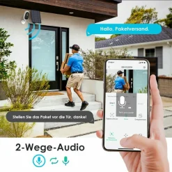 IeGeek 2K 3MP Überwachungskamera Aussen Akku Mit Solarpanel 32G SD-Karte, WLAN Kamera Outdoor Mit Farbnachtsicht, PIR Bewegungsmelder, 2-Wege Audio, Cloud Storage, IP65, 2,4 GHz 17 IeGeek 2K 3MP Überwachungskamera Aussen Akku Mit Solarpanel 32G SD-Karte, WLAN Kamera Outdoor Mit Farbnachtsicht, PIR Bewegungsmelder, 2-Wege Audio, Cloud Storage, IP65, 2,4 GHz -Garten- & Gewächshäuser Geschäft 932f668e7ca686b53adce2b43528c83e