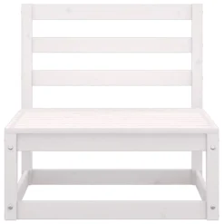 VidaXL 2-tlg. Garten-Lounge-Set Mit Kissen Weiß Kiefer Massivholz -Garten- & Gewächshäuser Geschäft 93688ff13c0ba335bc6b03c14f7a5eea