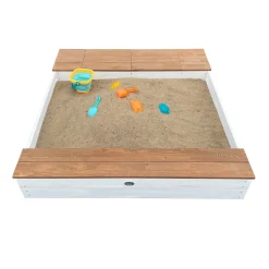 AXI Evy Sandkasten Aus Holz Mit Wasserbehälter, Sitzbank & Stauraum | Sandbox Für Kinder In Weiß & Braun Mit Abdeckung & Plane | 119 X 117 Cm 16 AXI Evy Sandkasten Aus Holz Mit Wasserbehälter, Sitzbank & Stauraum | Sandbox Für Kinder In Weiß & Braun Mit Abdeckung & Plane | 119 X 117 Cm -Garten- & Gewächshäuser Geschäft 9389c81b685ca7f5b91c3b992fead4d5
