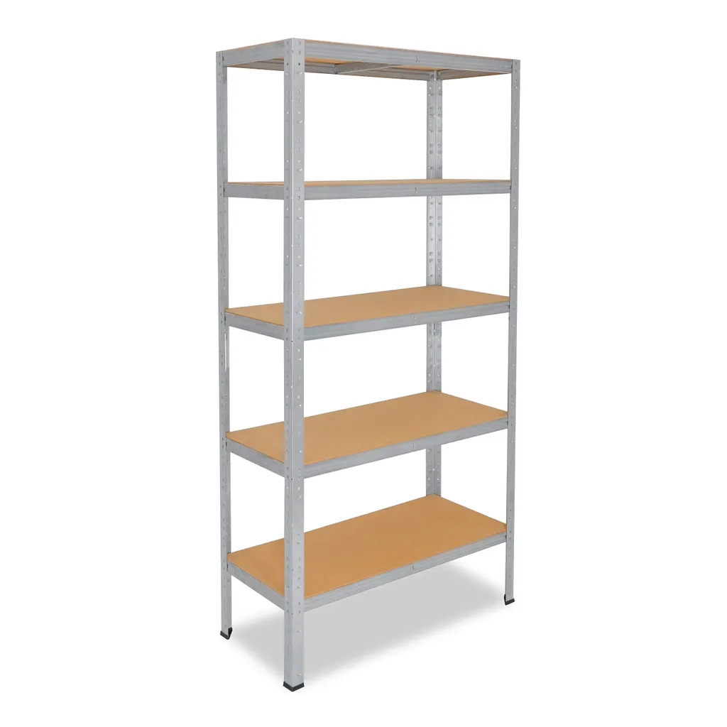 Shelfplaza® HOME 180x90x40cm Schwerlastregal Verzinkt / Metallregal Mit 5 Böden / Als Kellerregal, Garagenregal, Werkstattregal Oder Lagerregal / Steckregal Metall Mit 175kg Tragkraft 1 Shelfplaza® HOME 180x90x40cm Schwerlastregal Verzinkt / Metallregal Mit 5 Böden / Als Kellerregal, Garagenregal, Werkstattregal Oder Lagerregal / Steckregal Metall Mit 175kg Tragkraft